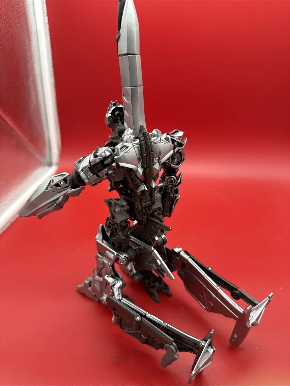 Hasbro Transformers Toys Studio Series 54 Voyager Class Movie 1 Megatron 6.5”
